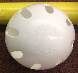 WIFFLE® KING Regulation softball size Bulk