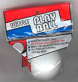 WIFFLE® PLAYBALL- JUNIOR size Without Holes  BULK each