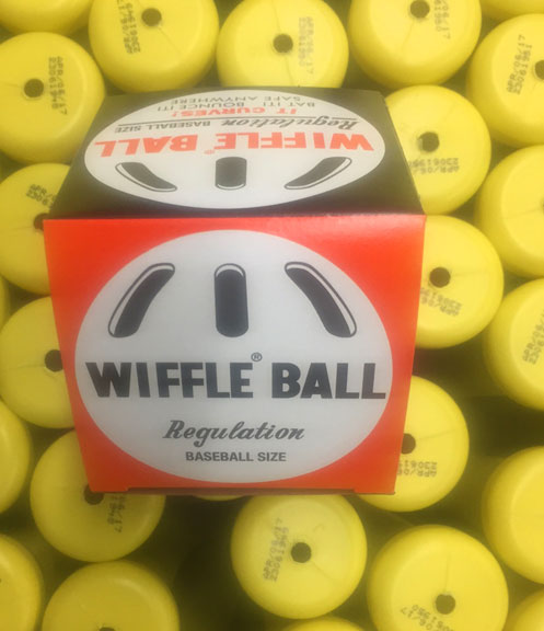 WIFFLE®  BASEBALL size  in their individual cartons