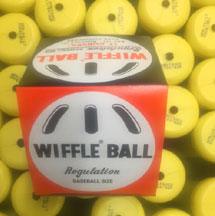 WIFFLE®  BASEBALL size  in their individual cartons